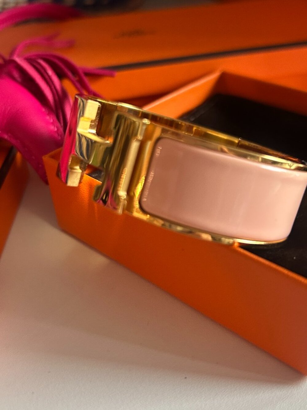 Hermes Clic Clac H, GM with box, dust bag